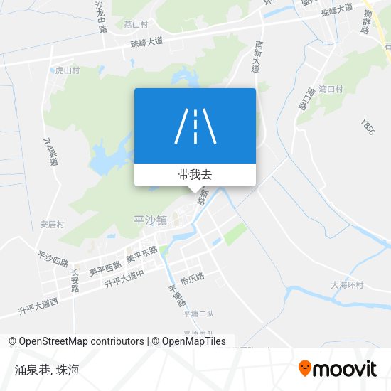涌泉巷地图