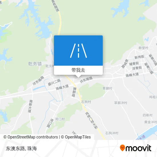 东澳东路地图