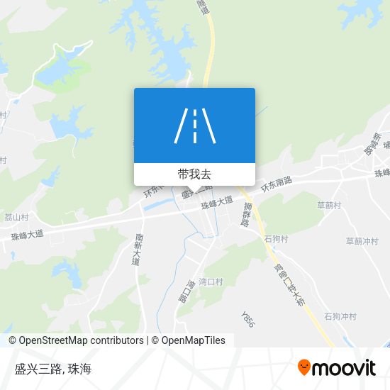 盛兴三路地图