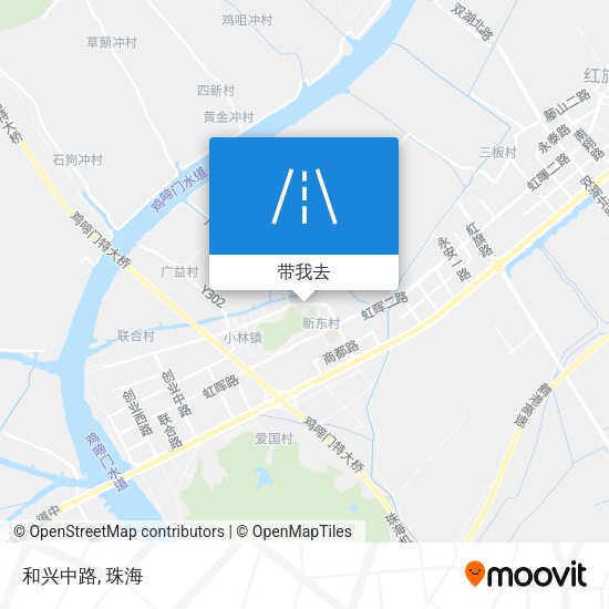 和兴中路地图