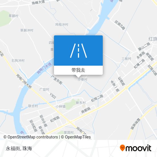 永福街地图