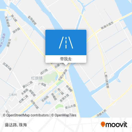 藤达路地图