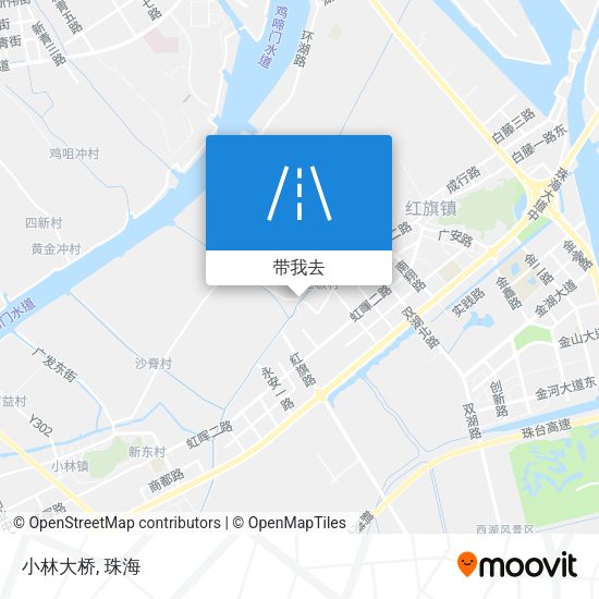 小林大桥地图