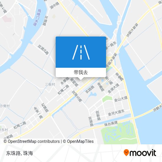 东珠路地图