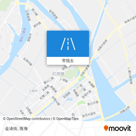 金涛街地图