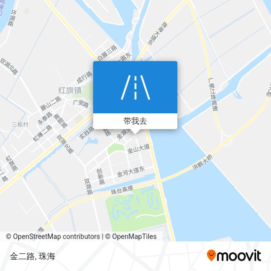 金二路地图