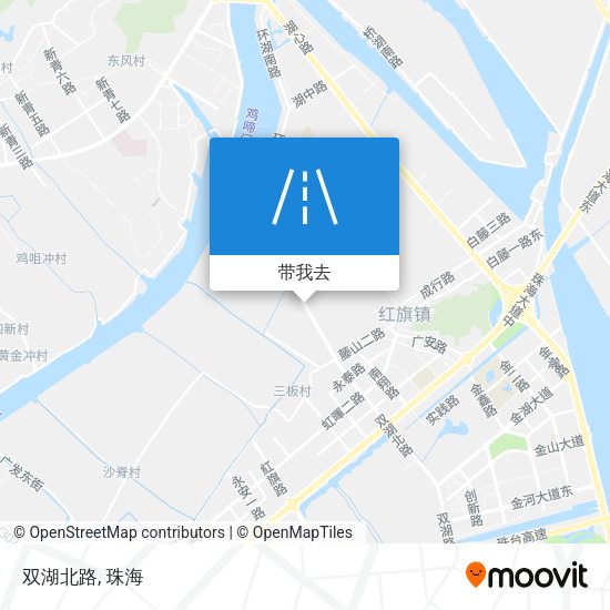 双湖北路地图