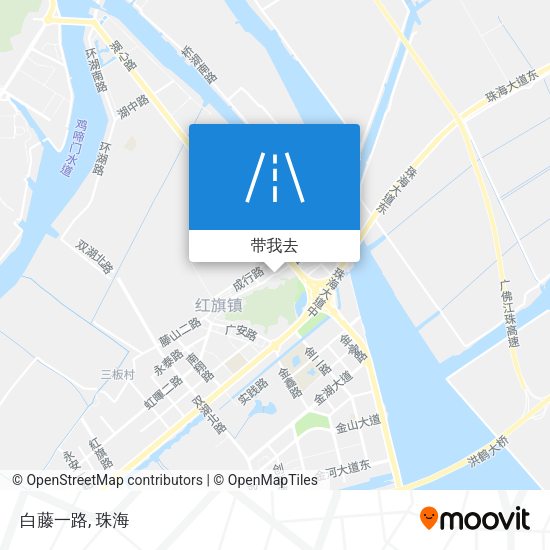 白藤一路地图
