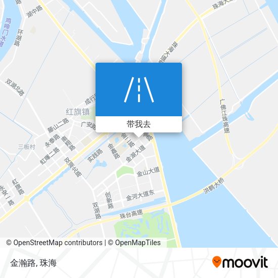 金瀚路地图
