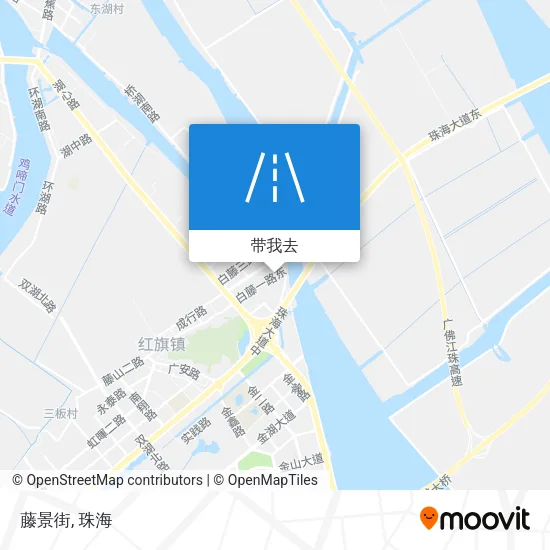 藤景街地图