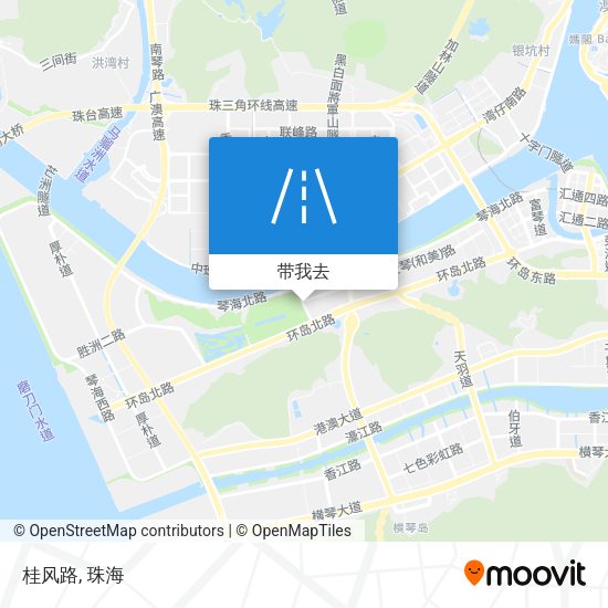 桂风路地图