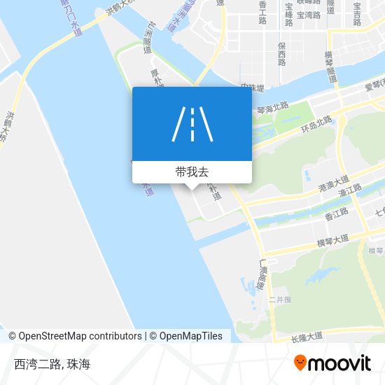 西湾二路地图