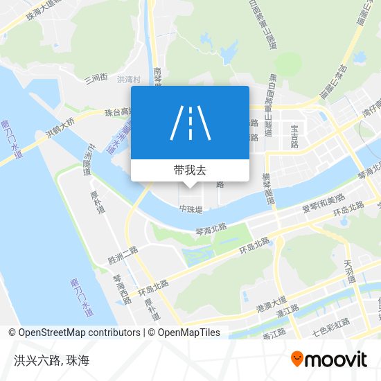 洪兴六路地图