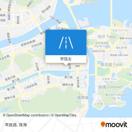 琴政路地图