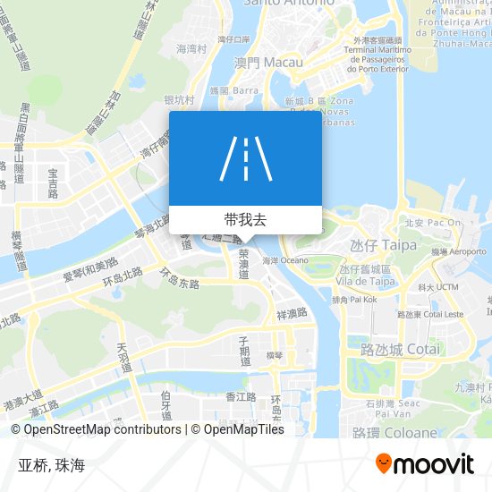 亚桥地图