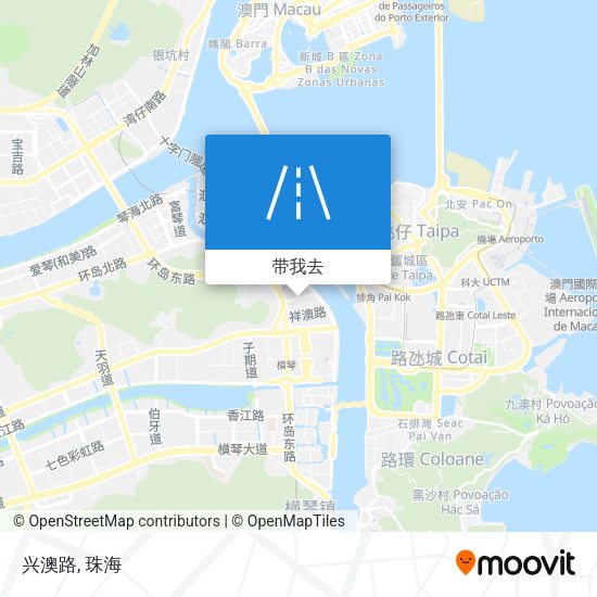 兴澳路地图