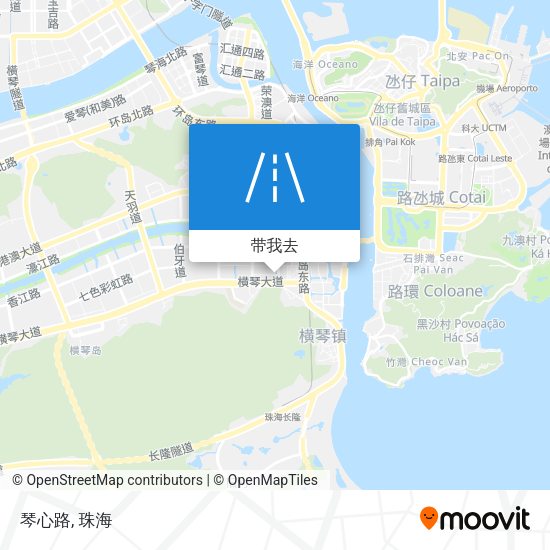 琴心路地图
