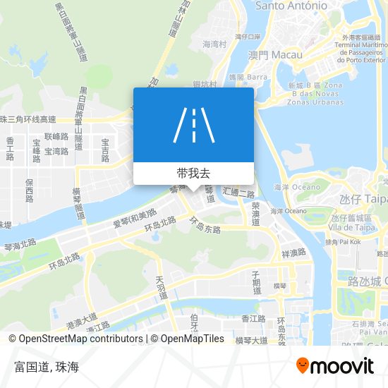 富国道地图