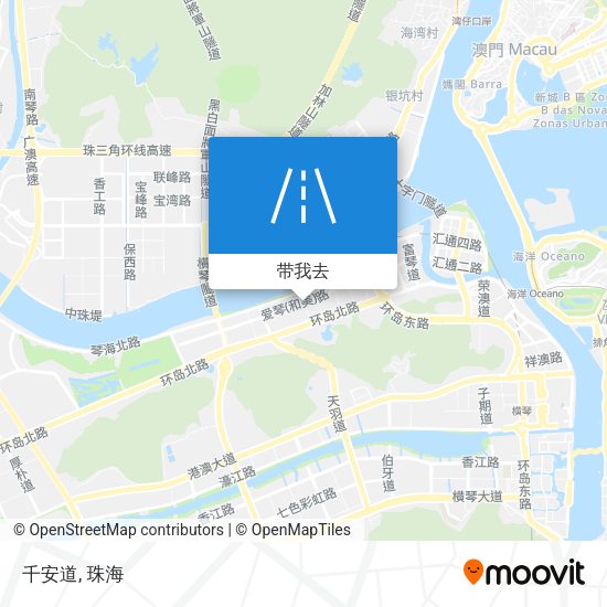 千安道地图