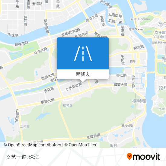 文艺一道地图