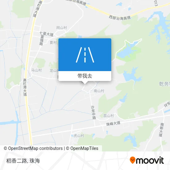 稻香二路地图