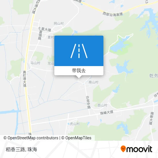 稻香三路地图