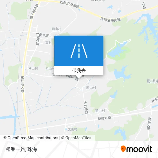 稻香一路地图