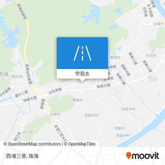 西埔三巷地图