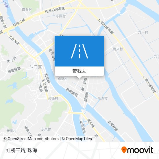 虹桥三路地图
