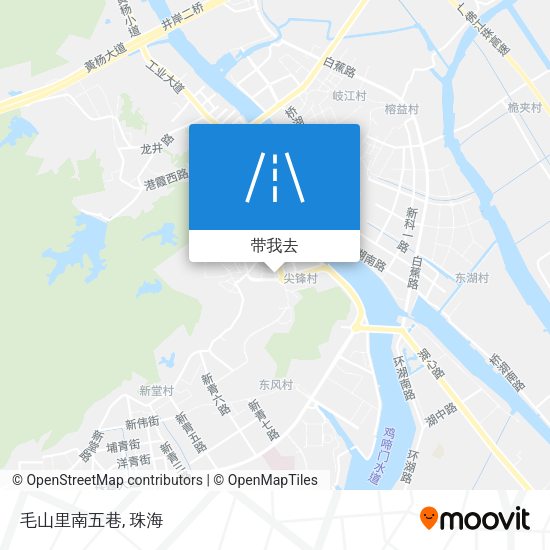 毛山里南五巷地图