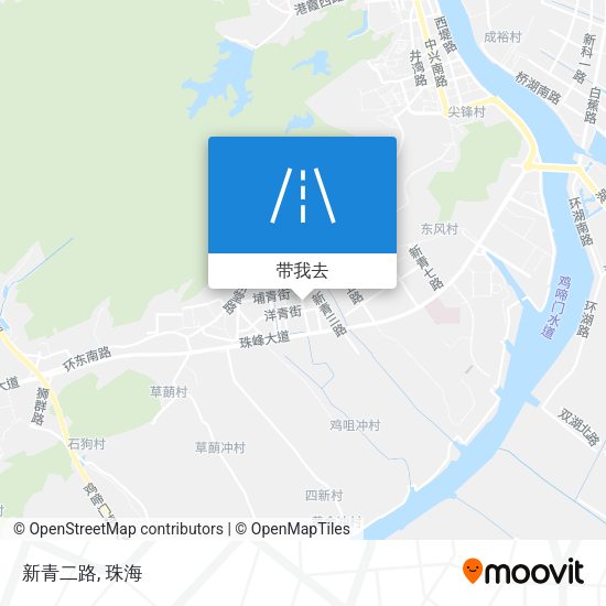 新青二路地图