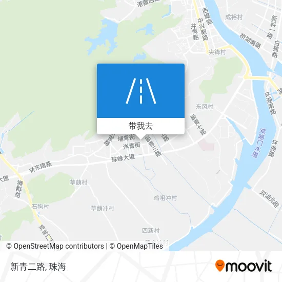 新青二路地图
