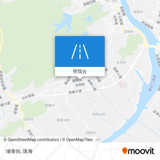 埔青街地图