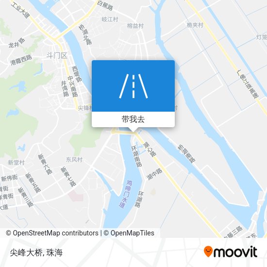 尖峰大桥地图