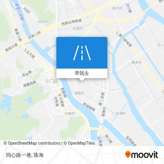同心路一巷地图