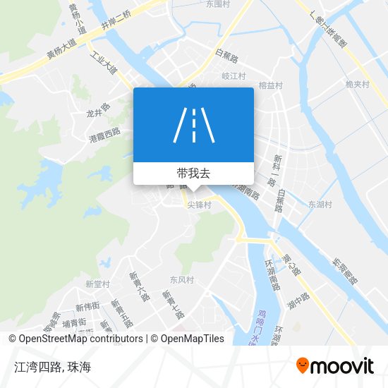 江湾四路地图