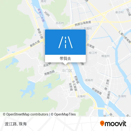 渡江路地图