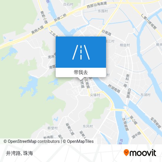 井湾路地图