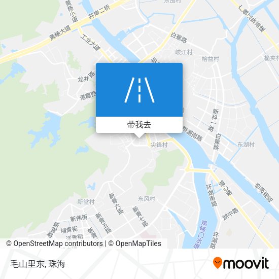 毛山里东地图