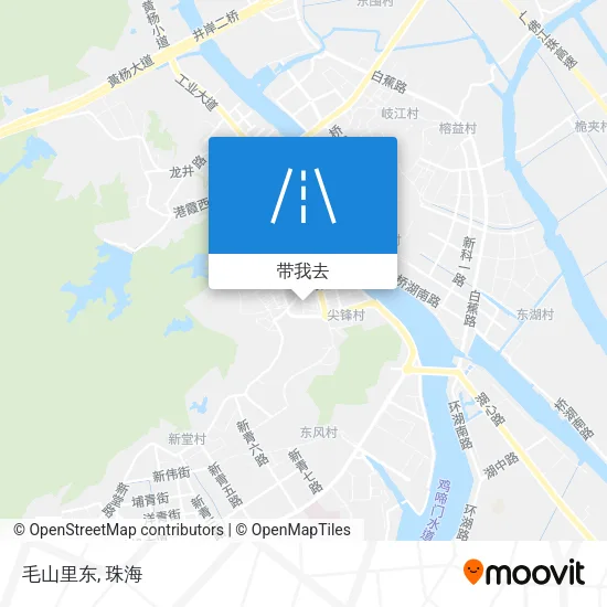 毛山里东地图