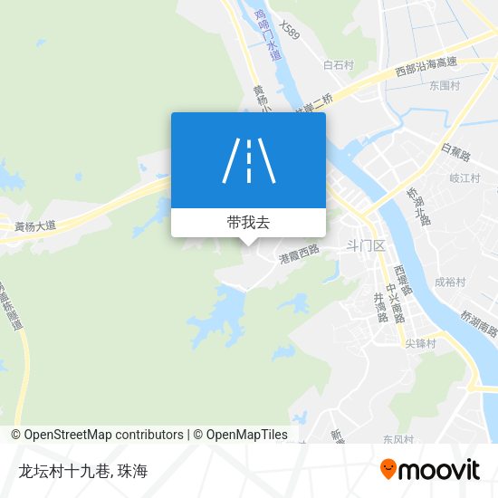 龙坛村十九巷地图