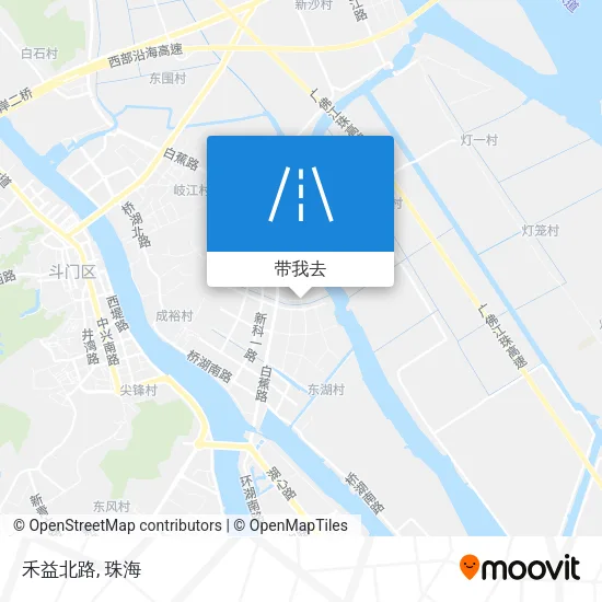 禾益北路地图