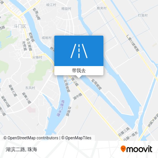 湖滨二路地图
