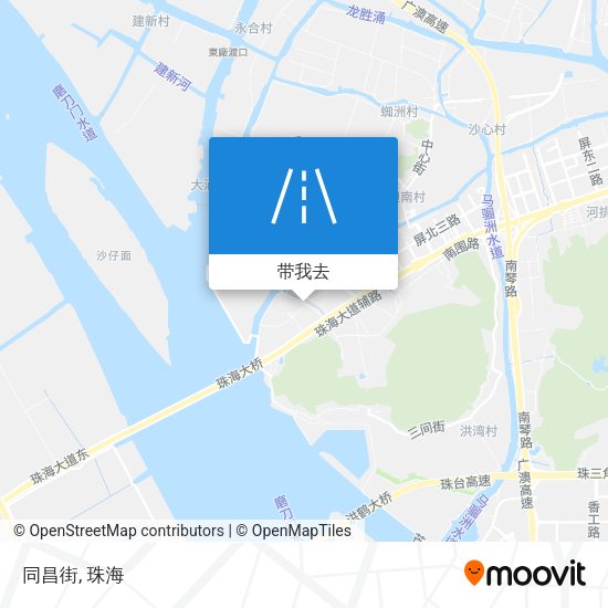 同昌街地图