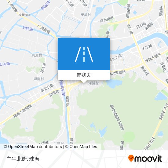 广生北街地图