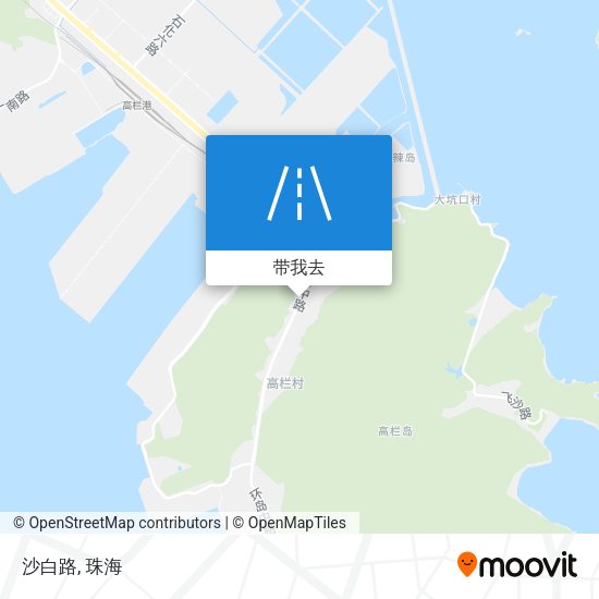 沙白路地图