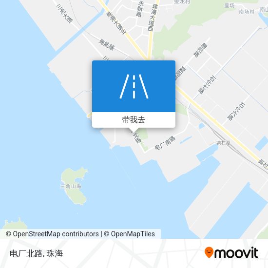 电厂北路地图