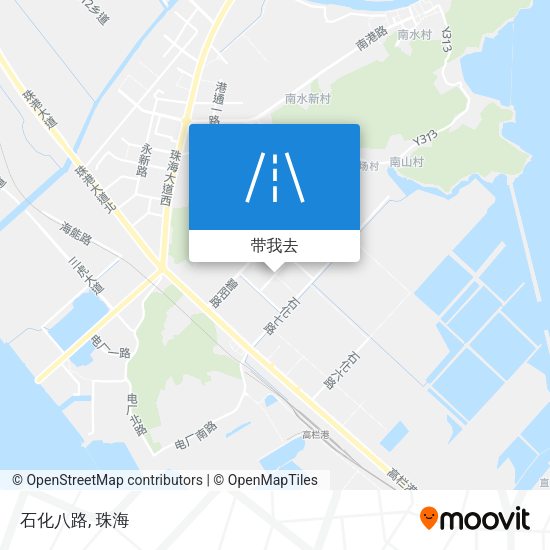 石化八路地图