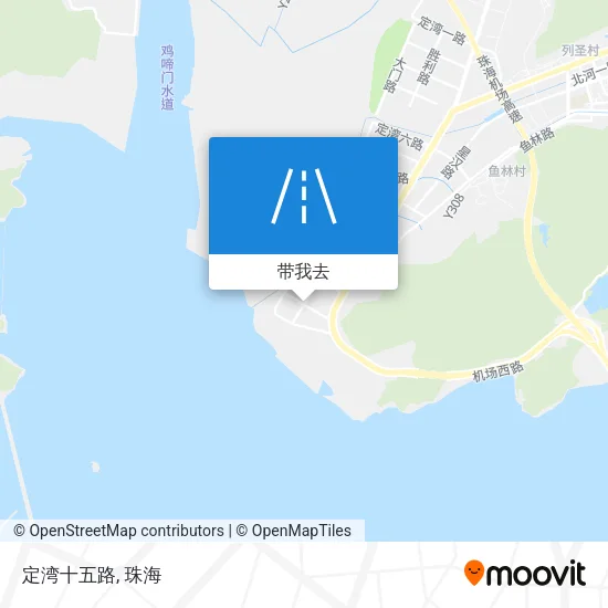 定湾十五路地图