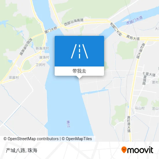 产城八路地图
